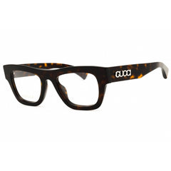 Gucci Men's Eyeglasses - Shiny Dark Havana/Tortoise Acetate Full Rim | GG1840O 006