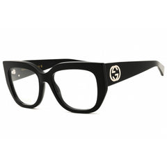 Gucci Women's Eyeglasses - Black Acetate Cat Eye Shape Full Rim Frame | GG1846O 001