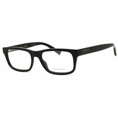 Gucci Men's Eyeglasses - Black Injected Propionate Rectangular Frame | GG1858O 001
