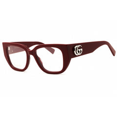 Gucci Women's Eyeglasses - Red Acetate Cat Eye Shape Full Rim Frame | GG1952O 003