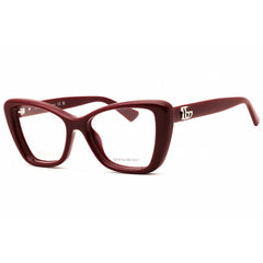 Gucci Women's Eyeglasses - Burgundy Injected Propionate Cat Eye Frame | GG1977O 004