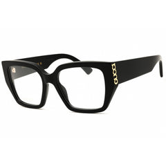 Gucci Women's Eyeglasses - Black Acetate Full Rim Rectangular Frame | GG2042O 001