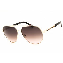 Guess Factory Women's Sunglasses - Gold Metal Aviator Full Rim Frame | GF00033 32F