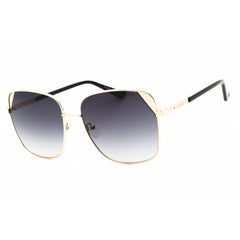 Guess Factory Women's Sunglasses - Gold Metal Butterfly Full Rim Frame | GF00035 32B