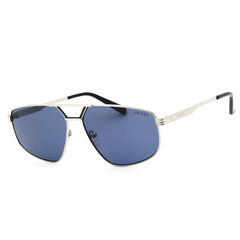 Guess Factory Men's Sunglasses - Shiny Gunmetal Metal Full Rim Frame | GF00044 08V