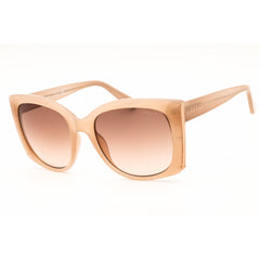 Guess Factory Women's Sunglasses - Shiny Beige Cat Eye Full Rim Frame | GF6169 57F