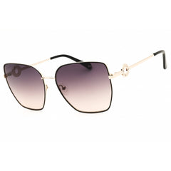 Guess Factory Women's Sunglasses - Gold Metal Cat Eye Full Rim Frame | GF6183 32B
