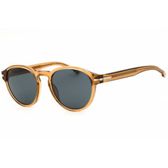 Hugo Boss Men's Sunglasses - Beige Acetate Round Shape Full Rim Frame | 1506/S 010A IR