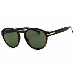 Hugo Boss Men's Sunglasses - Havana Acetate Round Full Rim Frame | 1506/S 0086 QT
