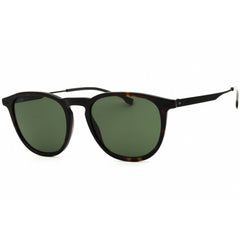 Hugo Boss Men's Sunglasses - Havana/Matte Black Round Full Rim Frame | 1639/S 02OS QT