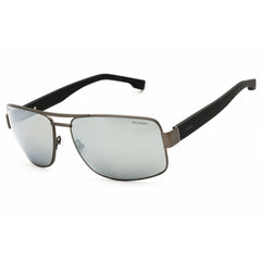 Hugo Boss Men's Sunglasses - Matte Dark Ruthenium Full Rim Frame | 1761/S 0R80 EX
