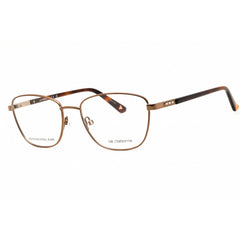 Liz Claiborne Women's Eyeglasses - Light Brown Metal Full Rim Frame | L 682 0TUI 00