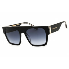 Marc Jacobs Men's Sunglasses - Black/Grey Acetate Rectangular Frame | 757/S 01EI 9O