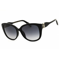Marc Jacobs Women's Sunglasses - Black Acetate Cat Eye Full Rim | 791/F/S 0807 9O