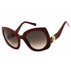 Marc Jacobs Women's Sunglasses - Burgundy Acetate Oversized Full Rim | 808/S 0LHF HA