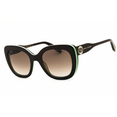 Marc Jacobs Women's Sunglasses - Brown/Green Acetate Cat Eye Full Rim | 852/S 0XL7 HA