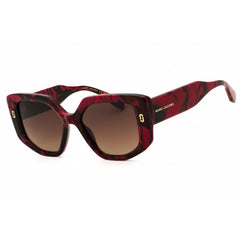 Marc Jacobs Women's Sunglasses - Marble Burgundy Acetate Full Rim | MJ 1116/S 0I34 HA