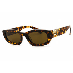Miu Miu Women's Sunglasses - Havana Honey Acetate Full Rim Frame | 0MU B04S 14L09Z