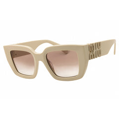 Miu Miu Women's Sunglasses - Milk Acetate Rectangular Full Rim Frame | 0MU B05S 21D90L