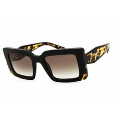 Prada Women's Sunglasses - Black/Medium Tortoise Full Rim Frame | 0PR D01S 0CD80L