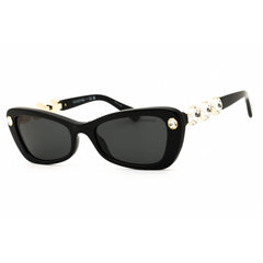 Swarovski Women's Sunglasses - Black Acetate Cat Eye Full Rim Frame | SK6033 100187