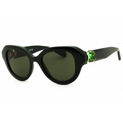 Swarovski Women's Sunglasses - Solid Green Acetate Oval Full Rim Frame | SK6037 102671