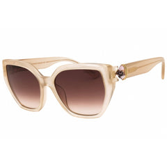 Swarovski Women's Sunglasses - Milky Beige Acetate Cat Eye Full Rim | SK6044U 103413