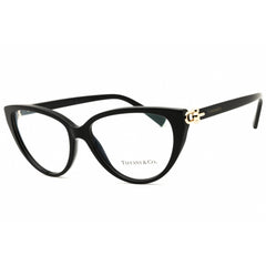 Tiffany Women's Eyeglasses - Black Acetate Cat Eye Shape Full Rim Frame | 0TF2292 8001