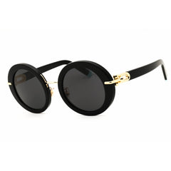 Tiffany Women's Sunglasses - Black Acetate Round Shape Full Rim Frame | 0TF4201 8001S4