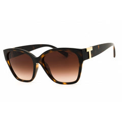 Tiffany Women's Sunglasses - Havana Rectangular Shape Full Rim Frame | 0TF4254U 80153B