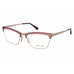 Tom Ford Women's Eyeglasses - Bordeaux Metal Full Rim Cat Eye Shape Frame | FT5392 071