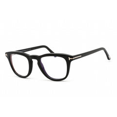Tom Ford Men's Eyeglasses - Shiny Black Acetate Full Rim Square Frame | FT5488-B 001