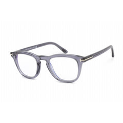 Tom Ford Men's Eyeglasses - Grey Acetate Full Rim Square Shape Frame | FT5488-B 020