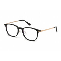 Tom Ford Men's Eyeglasses - Shiny Black Full Rim Rectangular Frame | FT5594-D-B 001