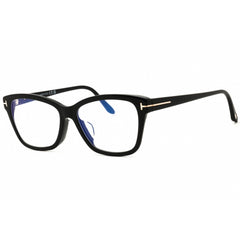 Tom Ford Women's Eyeglasses - Shiny Black Acetate Cat Eye Full Rim | FT5597-F-B 001