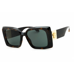 Versace Women's Sunglasses - Havana Acetate Oversized Full Rim Frame | 0VE4467U 108/87