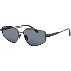 Quay Unisex Sunglasses - Gunmetal Metal Navigator Full Rim Frame | PIT STOP GNMTL/SMK