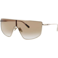 Quay Unisex Sunglasses - Brushed Gold Metal Oversized Full Rim | ENTOURAGE BGL/SEP