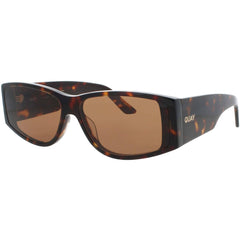 Quay Women's Sunglasses - Dark Tortoise Acetate Full Rim Frame | NOT MY FAULT DTRT/BRN