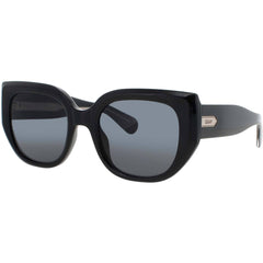 Quay Women's Sunglasses - Black/Gold Acetate Cat Eye Full Rim | BUSY BUSY BLK/SMK