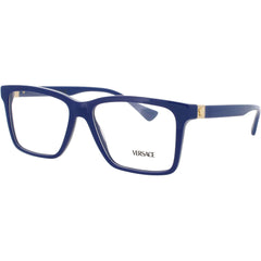 Versace Men's Eyeglasses - Royal Blue Acetate Square Full Rim Frame | 0VE3328 5450