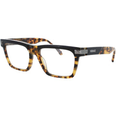 Versace Men's Eyeglasses - Dark Havana Acetate Square Full Rim Frame | 0VE3354 5456