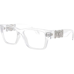 Versace Men's Eyeglasses - Crystal Acetate Square Shape Full Rim Frame | 0VE3368U 148