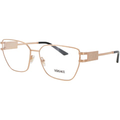 Versace Women's Eyeglasses - Rose Gold Metal Geometric Frame, 57mm | 0VE1301 1412