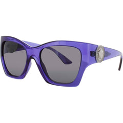 Versace Women's Sunglasses - Violet Acetate Cat Eye Full Rim Frame | 0VE4452 5419