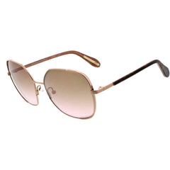 BCBG Max Azria Women's Sunglasses - Shiny Rose Gold Full Rim Shape Frame | BA4007-780