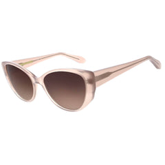 BCBG Max Azria Women's Sunglasses - Crystal Blush Full Rim Cat Eye Frame | BA5005-651