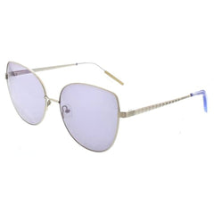 BCBG Max Azria Women's Sunglasses - Silver/Light Grey Cat Eye Frame | BA4026-045