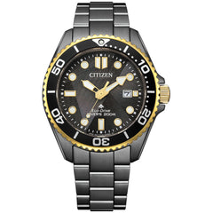Citizen Men's Watch - Promaster Eco-Drive Black Dial Steel Bracelet | BN0264-53E