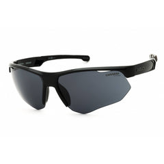 Carrera Men's Sunglasses - Black Plastic Wraparound Half Rim | CARDUC 044/S 0807 IR